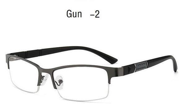 Glasses Men Retro Metal Frame Square Students Myopia Glasses Frame For Women 2020