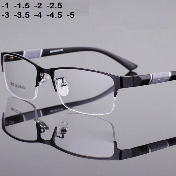 Glasses Men Retro Metal Frame Square Students Myopia Glasses Frame For Women 2020