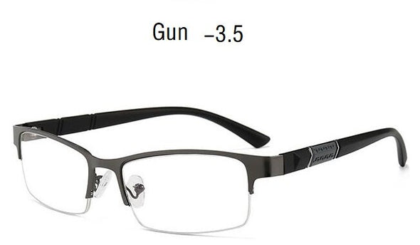 Glasses Men Retro Metal Frame Square Students Myopia Glasses Frame For Women 2020