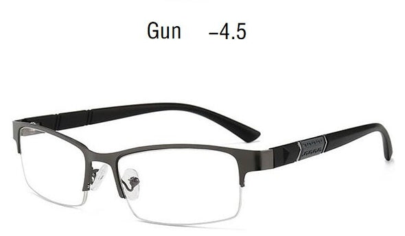 Glasses Men Retro Metal Frame Square Students Myopia Glasses Frame For Women 2020