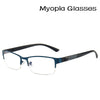 Glasses Men Retro Metal Frame Square Students Myopia Glasses Frame For Women 2020