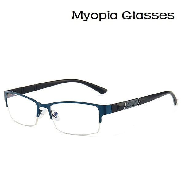 Glasses Men Retro Metal Frame Square Students Myopia Glasses Frame For Women 2020