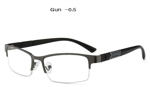 Glasses Men Retro Metal Frame Square Students Myopia Glasses Frame For Women 2020