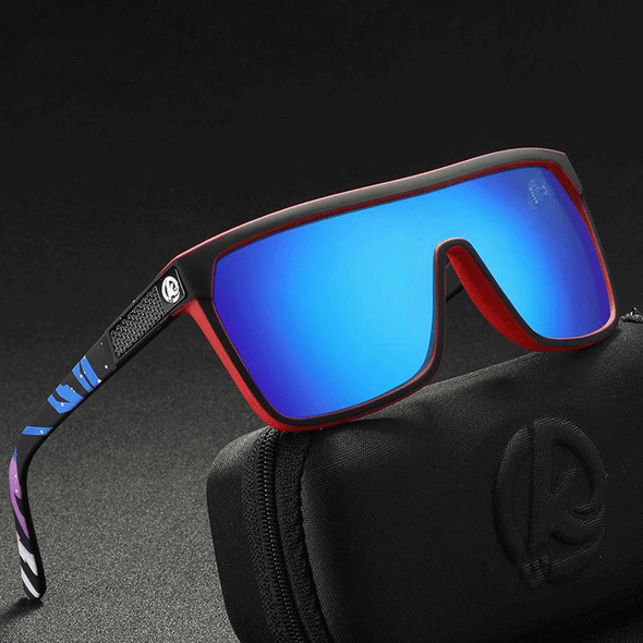 Men Polarized Elastic Paint Surface Sun Glasses