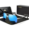 Men's Aviation Sunglasses Men Polarized Mirror Sunglass for Man HD Driving Polaroid Sun Glasses lunettes de soleil homme