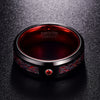 Firestone Dragon's Eye Tungsten Carbide Ring