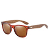 Bamboo Leg Polarized men Classic Square Fashion Retro Sunglasses XY318