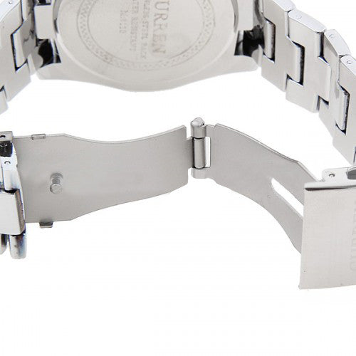 Jollynova Quartz Men's Stainless Steel Watch (Black 5.2cm Dial) - CUR094