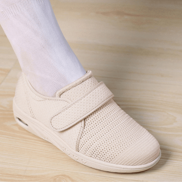 Jollynova Plus Size Wide Diabetic Shoes For Swollen Feet Width Shoes-NW006