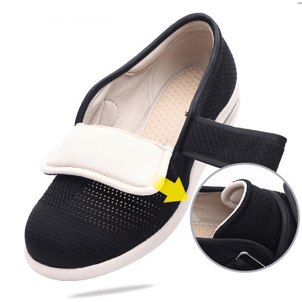 Jollynova Plus Size Wide Diabetic Shoes For Swollen Feet Width Shoes-NW007