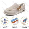 Jollynova Plus Size Wide Diabetic Shoes For Swollen Feet Width Shoes-NW025