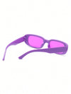 1pc Fashionable Square Frame Unisex Y2k Daily Glasses