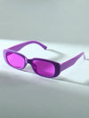 Unisex Fashionable Beach Square Frame Glasses For Daily And Photography Use