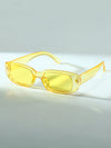 Unisex Fashionable Beach Square Frame Glasses For Daily And Photography Use