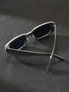 1pc Retro Y2k Style Oversized Fashion Sunglasses For Outdoor Sports, Driving, Traveling, Beach For Men & Women In Summer