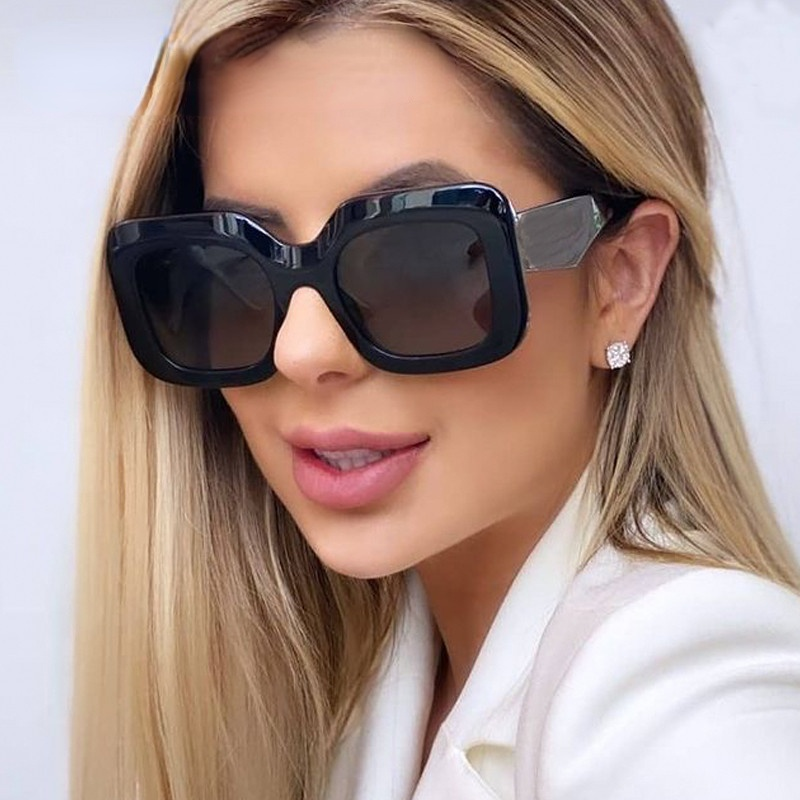 Oversized Cat Eye Sunglasses Women 2023 New Fashion Luxury Brand Big –  Jollynova