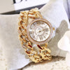 Bee Sister - New Fashion Women's Watch Chain Watch Double Chain Light Luxury Minority Rome