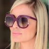 Women Sunglasses Luxury Brand High End half Frame Club Green Tea Oval Sun Glasses for women female sunnies