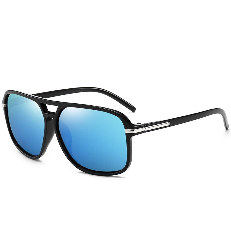 2020 Fashion Men Cool Square Style Gradient Polarized Sunglasses