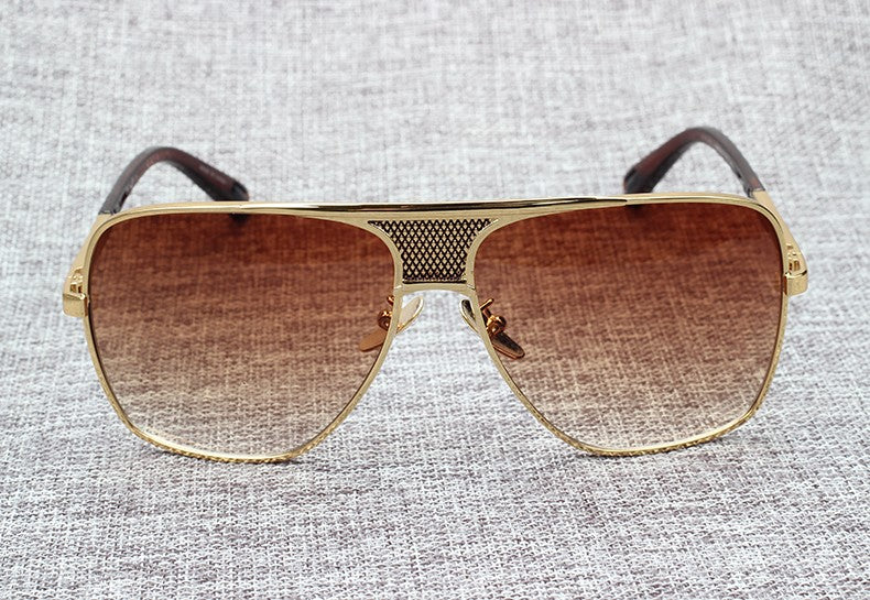 Classic Gradient Sunglasses Men Women Driving Square Frame Sun