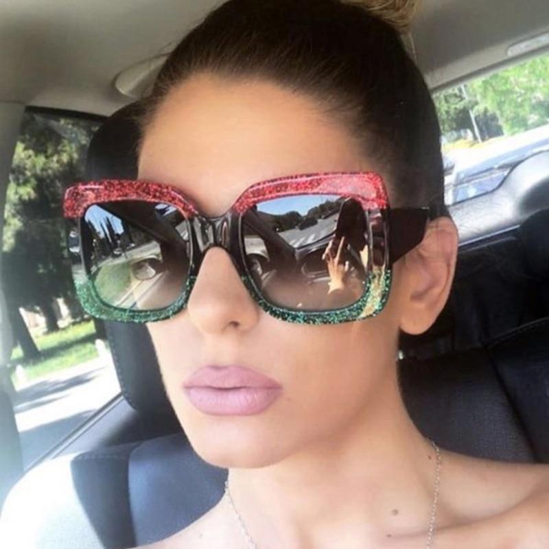Large Frame Square Sunglasses Women Luxury Brand Designer Oversized Ey –  Jollynova
