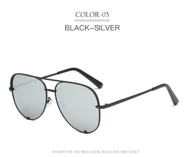 New Fashion Brand Designer Ladies Pilot Sunglasses Women Men Goggle Gradient Sun Glasses For Female Mirror Shades UV400