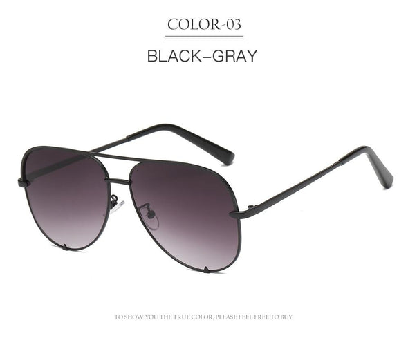 New Fashion Brand Designer Ladies Pilot Sunglasses Women Men Goggle Gradient Sun Glasses For Female Mirror Shades UV400