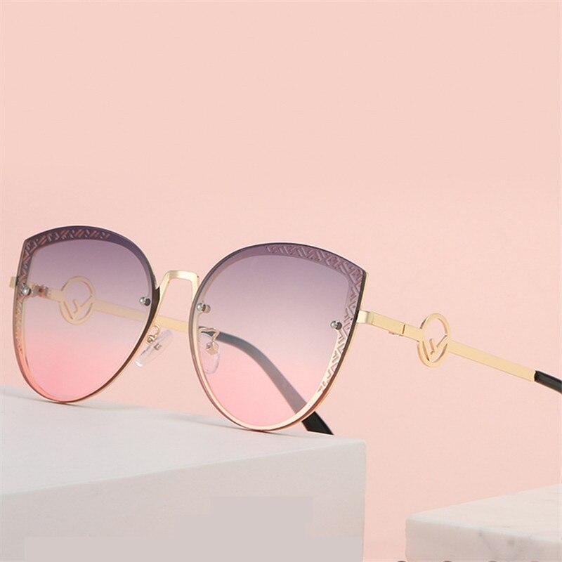 2020 New Style Retro Cat F Designer Sunglasses Women Men Vintage