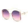 Women's Luxury Sunglasses Women Oversized Round Sun Glasses Italy Fashion Gravel Rhinestone Female Eyewear Shades  New