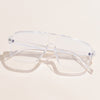 2023 Anti Blue Glasses Frame Men Women Eyeglasses Sunglasses Vintage One Piece Transparent Optical Glasses  Prescription Myopia