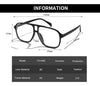2023 Anti Blue Glasses Frame Men Women Eyeglasses Sunglasses Vintage One Piece Transparent Optical Glasses  Prescription Myopia