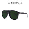 2023 Classic Vintage Pilot Steve Style Polarized Sunglasses 007  Driving Brand Design Sun Glasses Oculos 649