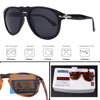 2023 Classic Vintage Pilot Steve Style Polarized Sunglasses 007  Driving Brand Design Sun Glasses Oculos 649