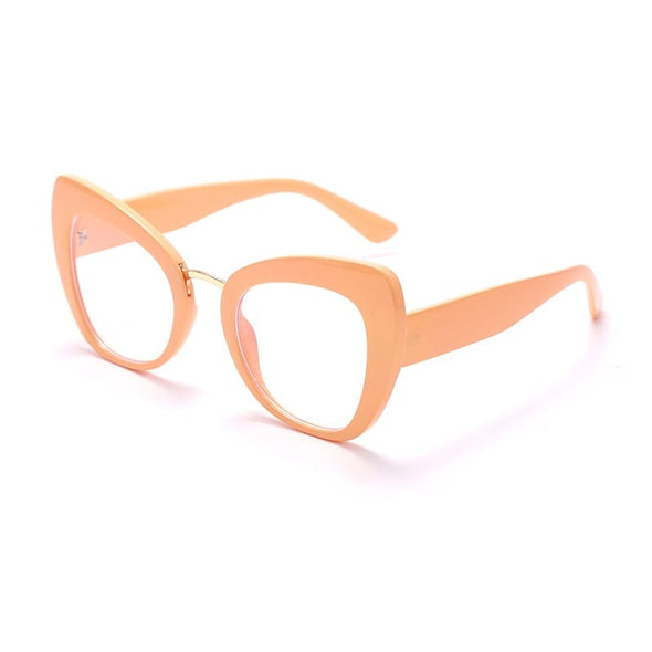 Fashion Cat Eye Glasses Women Men Computer Eyeglasses Optical Blue Light Glasses Leopard Retro Spectacles Frame