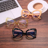 Fashion Cat Eye Glasses Women Men Computer Eyeglasses Optical Blue Light Glasses Leopard Retro Spectacles Frame