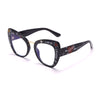 Fashion Cat Eye Glasses Women Men Computer Eyeglasses Optical Blue Light Glasses Leopard Retro Spectacles Frame