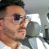 HOT Men Driving Glasses Goggle Summer Style Gradient Brown Sunglasses