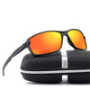 New AORON Men /women Polarized Sunglasses Classic Sports Driving Sun Glasses TR Frame Mirror Lens UV400 Link Clear Shades
