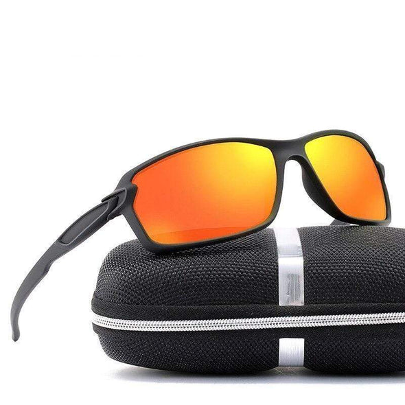 New AORON Men /women Polarized Sunglasses Classic Sports Driving Sun Glasses TR Frame Mirror Lens UV400 Link Clear Shades