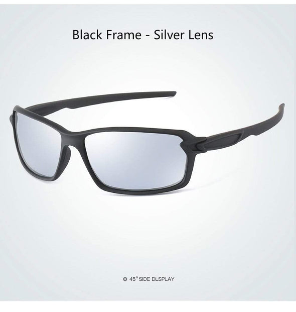New AORON Men /women Polarized Sunglasses Classic Sports Driving Sun Glasses TR Frame Mirror Lens UV400 Link Clear Shades