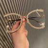 Sunglasses Women Oversized CZ Diamond Designer Sun Glasses Ladies Luxury Glasses Shades for Women