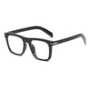 2023 Classic Men's Square Sunglasses Fashion Rivet Retro Beckham Style Driver Eyewear JN1210