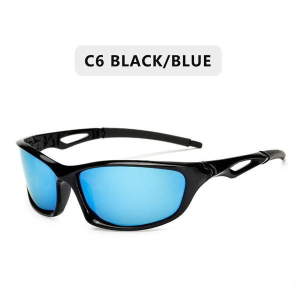2023 New Polarized Sunglasses Men Brand Designer Square Sports Sun Glasses for Men Driving Fishing Black Frame Goggle UV400