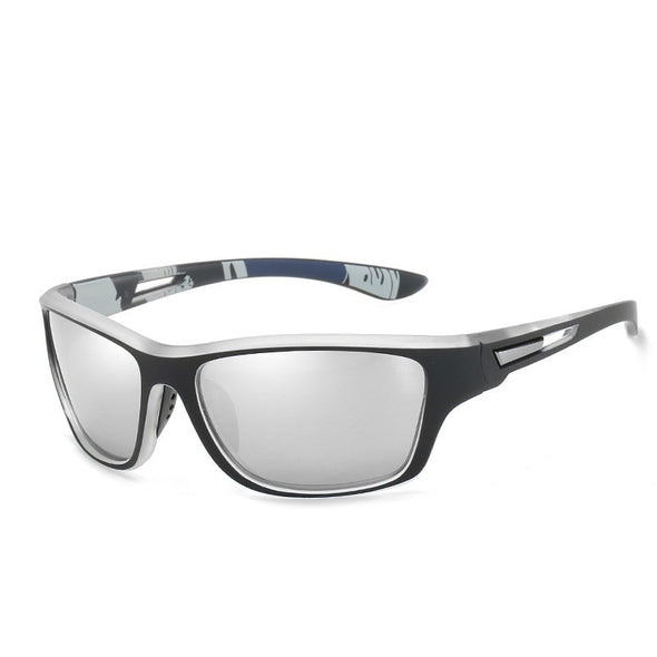2023 New Polarized Sunglasses Men Brand Designer Square Sports Sun Glasses for Men Driving Fishing Black Frame Goggle UV400