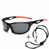 2023 New Polarized Sunglasses Men Brand Designer Square Sports Sun Glasses for Men Driving Fishing Black Frame Goggle UV400