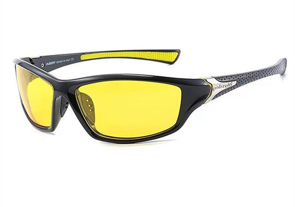 2023 New Polarized Sunglasses Men Brand Designer Square Sports Sun Glasses for Men Driving Fishing Black Frame Goggle UV400
