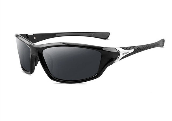 2023 New Polarized Sunglasses Men Brand Designer Square Sports Sun Glasses for Men Driving Fishing Black Frame Goggle UV400