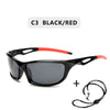 2023 New Polarized Sunglasses Men Brand Designer Square Sports Sun Glasses for Men Driving Fishing Black Frame Goggle UV400