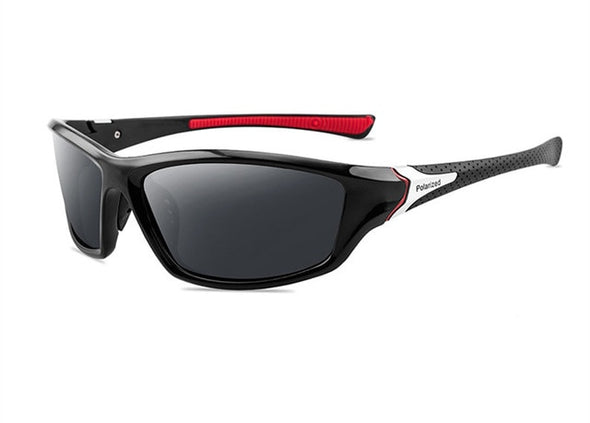 2023 New Polarized Sunglasses Men Brand Designer Square Sports Sun Glasses for Men Driving Fishing Black Frame Goggle UV400