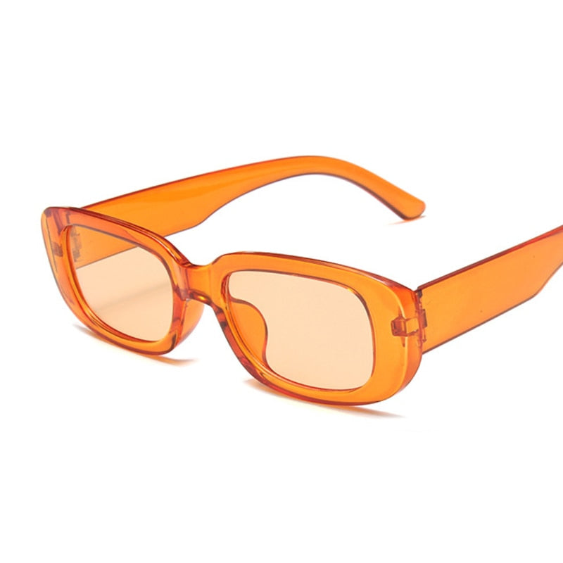 2022 Black Luxury Rectangle Women Sunglasses V Brand Designer Retro Small  Frame